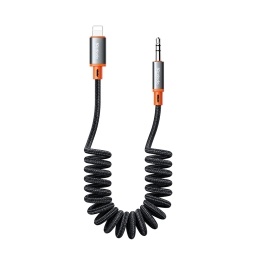 Adaptador Auxiliar 3.5mm a Lightning acordonado 1.8m Mcdodo