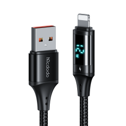 Cable Acordonado Lightning a USB cdisplay 1.2M McDodo