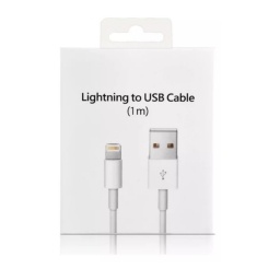 Cable 1M USB a Lightning iPhone